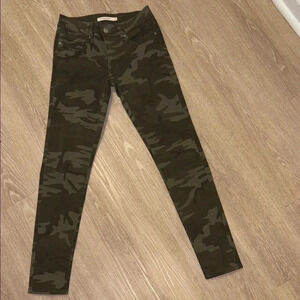 CAMO PRINT 711 SKINNY ANKLE WOMEN'S JEANS